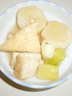 長芋と厚揚げの煮物-レシピのメイン写真