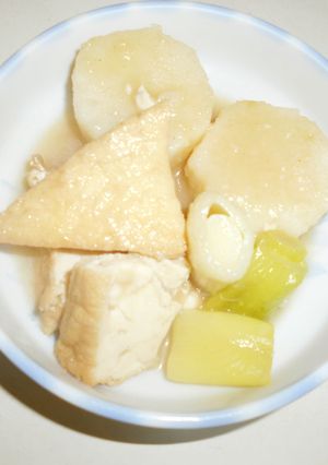 長芋と厚揚げの煮物-レシピのメイン写真