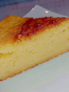 ホットケーキミックスで作るチーズケーキ-レシピのメイン写真