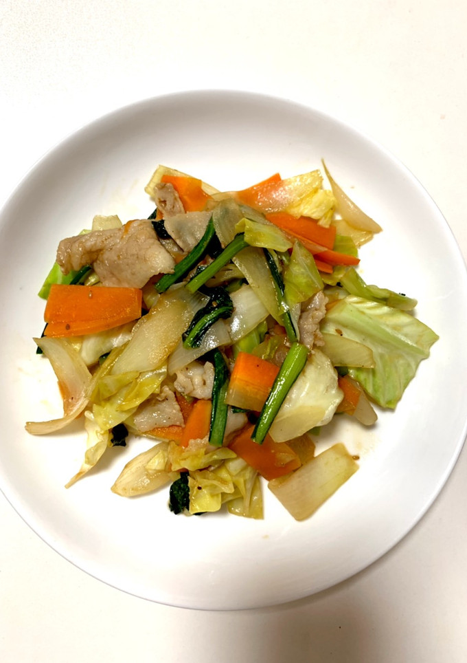 焼肉のタレで味付け簡単！野菜炒め-レシピのメイン写真