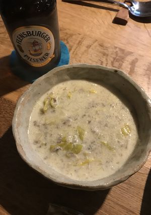 ドイツ人に教わったポロねぎのチーズスープ-レシピのメイン写真