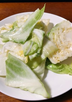 調味料たったの２つだけ！やみつきキャベツ-レシピのメイン写真