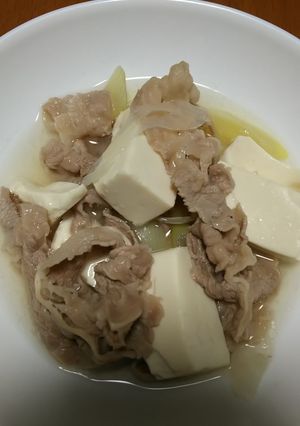 我が家の肉吸い-レシピのメイン写真