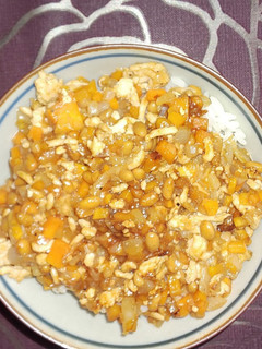 納豆と挽肉の炒め丼-レシピのメイン写真