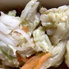 A picture of 白菜の浅漬け.