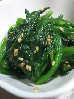 ほうれん草ごまドレ和え-レシピのメイン写真
