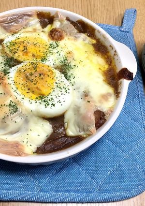 カレー○日目？余りのカレーで焼きカレー☆-レシピのメイン写真
