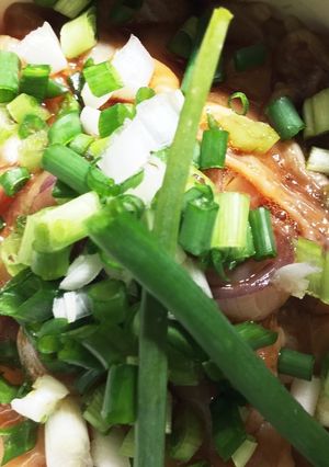 コリ！ピリ！トロ！タコ刺し丼-レシピのメイン写真