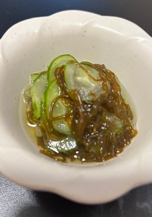 きゅうりのもずく酢和え♡-レシピのメイン写真