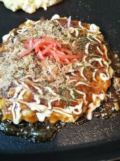 長芋不要小麦粉で簡単お好み焼き-レシピのメイン写真