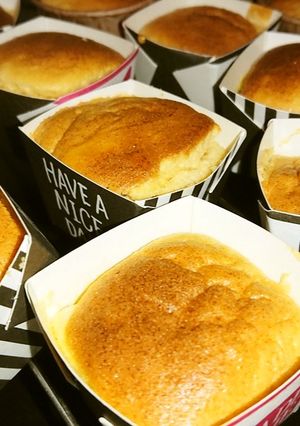 ミニカップシフォンケーキ-レシピのメイン写真