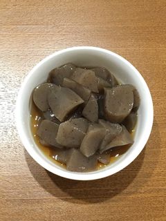 こんにゃくだけの煮物-レシピのメイン写真