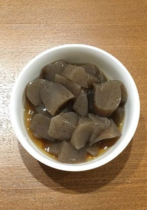 こんにゃくだけの煮物-レシピのメイン写真
