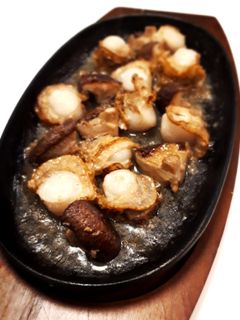 ベビーホタテのガリマヨ焼き-レシピのメイン写真
