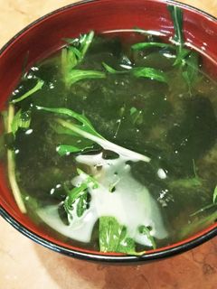 おひとりさまの簡単味噌汁-レシピのメイン写真