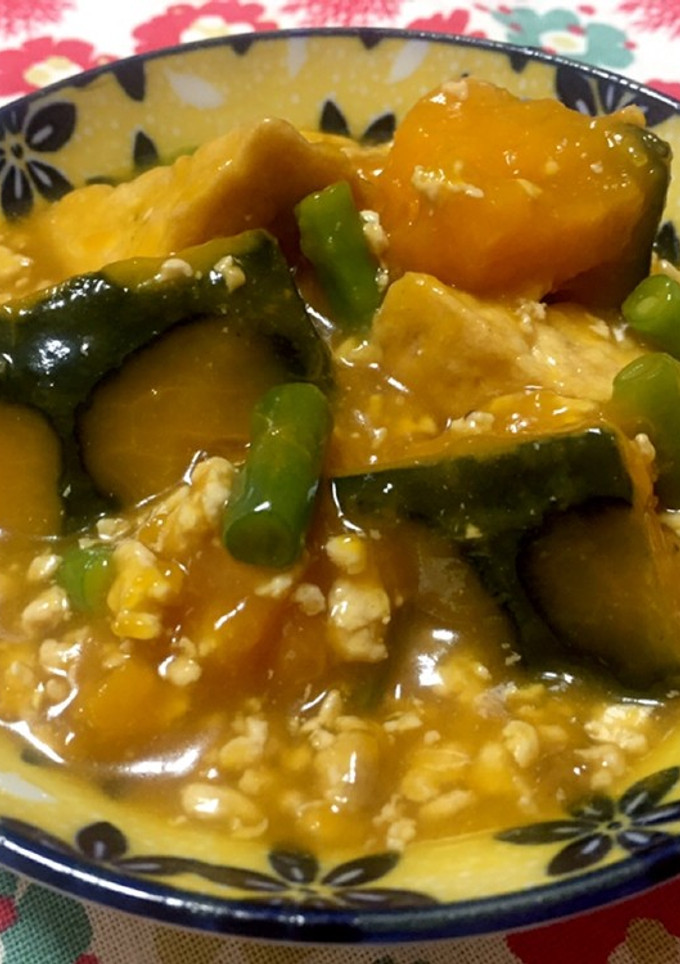 味付けは1:1で簡単♫かぼちゃのそぼろ煮-レシピのメイン写真