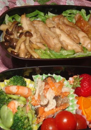 お弁当♪そら豆とエビのブロッコリーサラダ-レシピのメイン写真