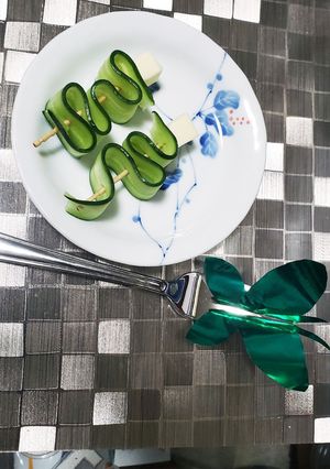 にょろにょろきゅうり-レシピのメイン写真