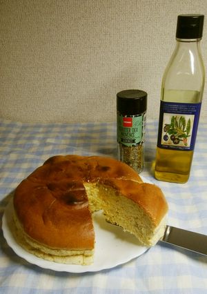 ハーブとオリーブオイルのケーキ-レシピのメイン写真