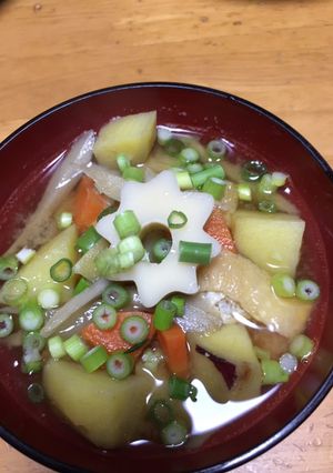 ちくわぶDE豚汁風-レシピのメイン写真