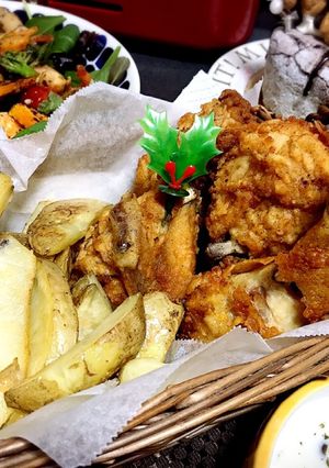 簡単！！モスみたいな皮付きポテトフライ-レシピのメイン写真