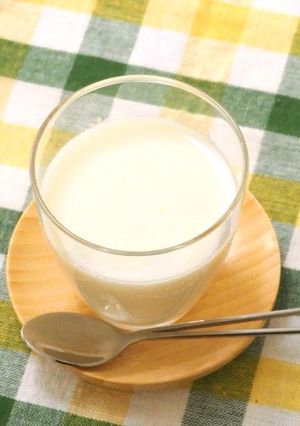 シークヮーサー風味のミルクプリン-レシピのメイン写真