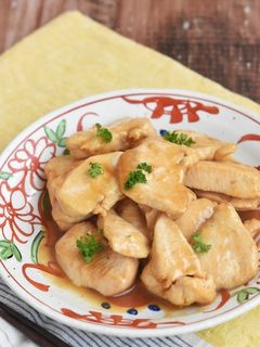 鶏むね肉のやわらか照り焼き-レシピのメイン写真