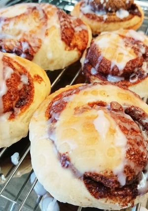 シナモンロールパン-レシピのメイン写真