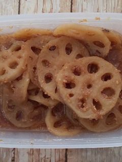 蓮根のゴマきんぴら-レシピのメイン写真