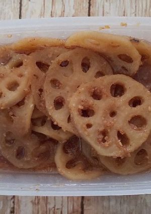 蓮根のゴマきんぴら-レシピのメイン写真