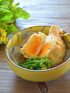 *油揚げの卵袋煮*-レシピのメイン写真