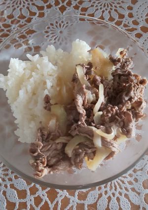 牛丼-レシピのメイン写真