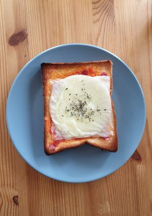 マッサを使っておうちで簡単ピザ風トースト-レシピのメイン写真