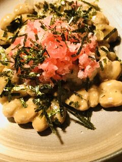 毎日の納豆●納豆&マグロのたたき-レシピのメイン写真