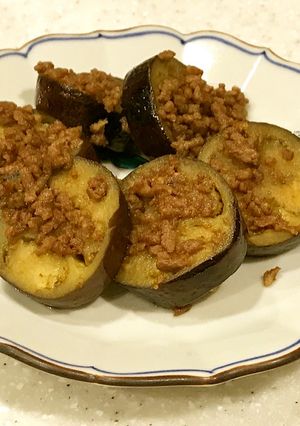 腎臓内科医考案☆減塩なすひき肉炒め-レシピのメイン写真
