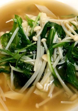 超楽々 生湯葉の中華スープ 作ります-レシピのメイン写真