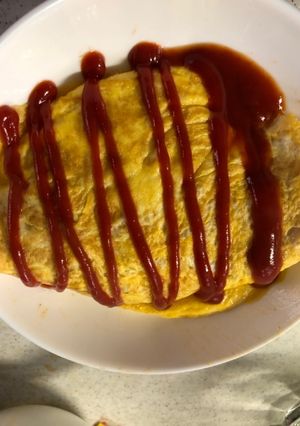 簡単チーズオムライス-レシピのメイン写真