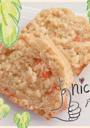 卯の花の煮物でパウンドケーキ-レシピのメイン写真