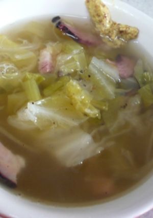 ♪キャベツとベーコンのさわやかスープ煮♪-レシピのメイン写真