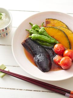 夏野菜の揚げ浸し-レシピのメイン写真