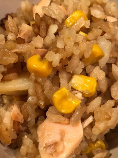 ★鮭とコーンとじゃがいもの炊き込みご飯★-レシピのメイン写真