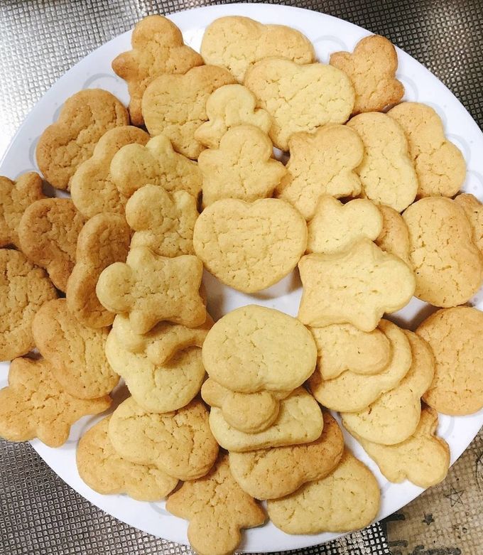 ホットケーキミックスで作る型抜きクッキー-レシピのメイン写真