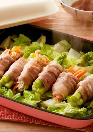 アスパラ・人参・えのきの豚肉巻き-レシピのメイン写真
