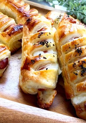 チーズウインナーパイ-レシピのメイン写真