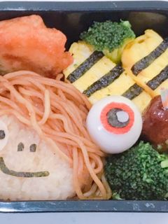 鬼太郎 キャラ弁 幼稚園 お弁当-レシピのメイン写真