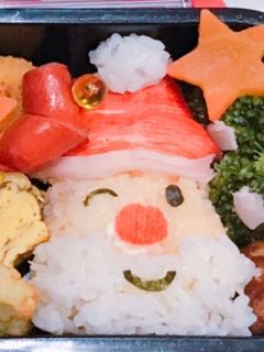 サンタさん キャラ弁 幼稚園 お弁当-レシピのメイン写真