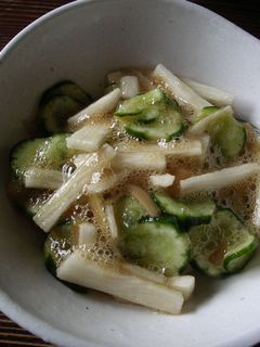 シャキッ!とろ~とろ~長芋&なめ茸&胡瓜-レシピのメイン写真
