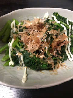 春菊のおひたし 麺つゆ-レシピのメイン写真