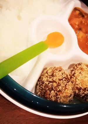 ⚫離乳食後期⚫牛肉のコロッケ-レシピのメイン写真