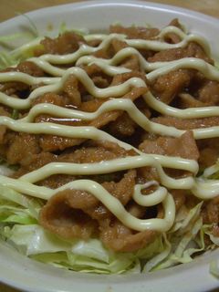 しょうが焼きマヨきゃべつ丼-レシピのメイン写真
